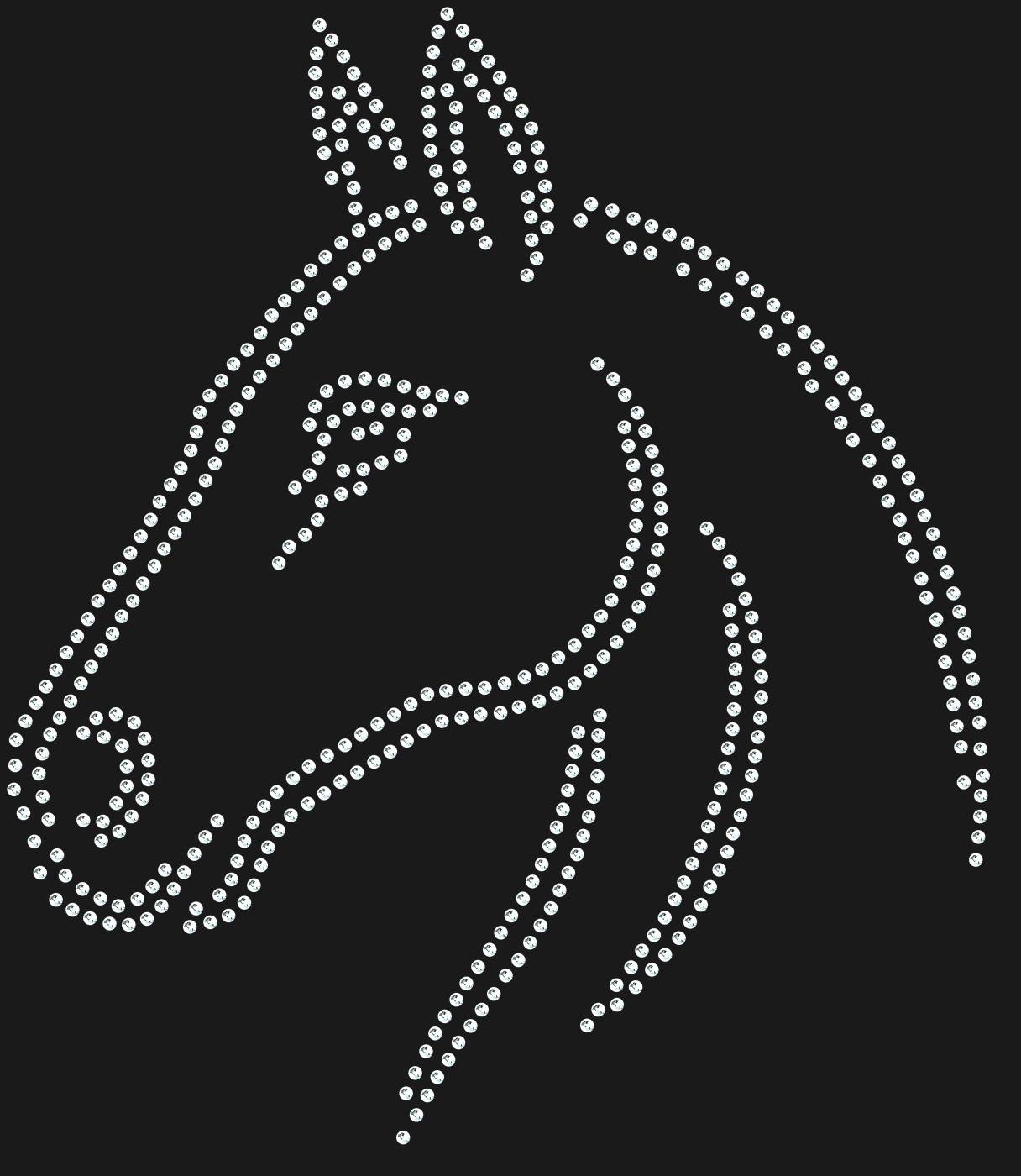 Трафарет Портрет коня — HORSEHEAD2