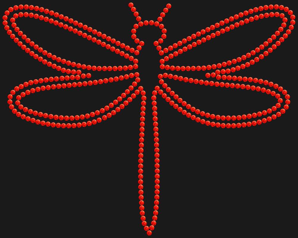 Трафарет Dragonfly — RHT_DRAGONFLY1_SS16_LT_SIAM