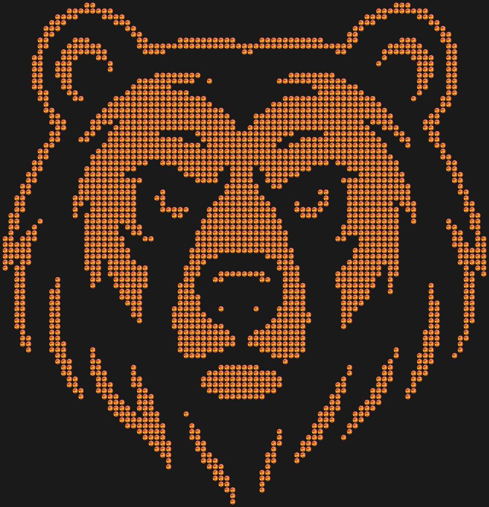 Трафарет Bear — RHT_BEAR1_SS10_RED_VOLCANO