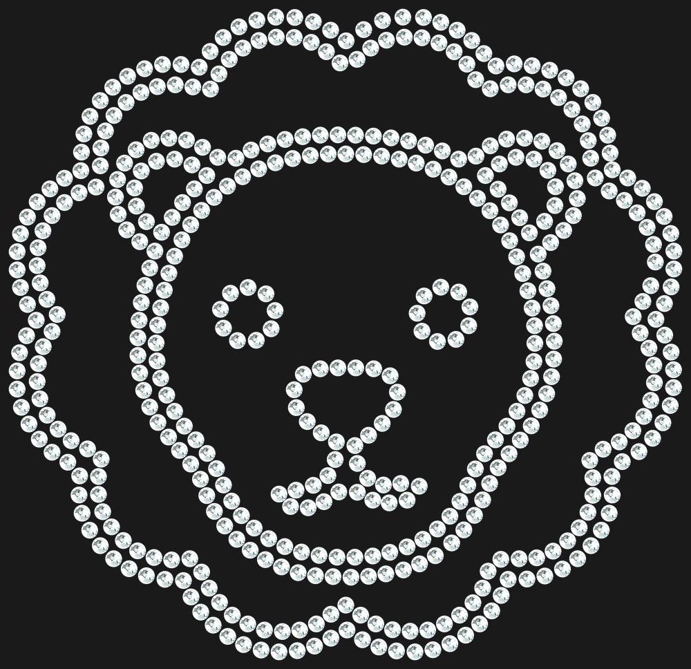 Трафарет Leo — RHT_LION2_SS20_CRYSTAL_CLEAR