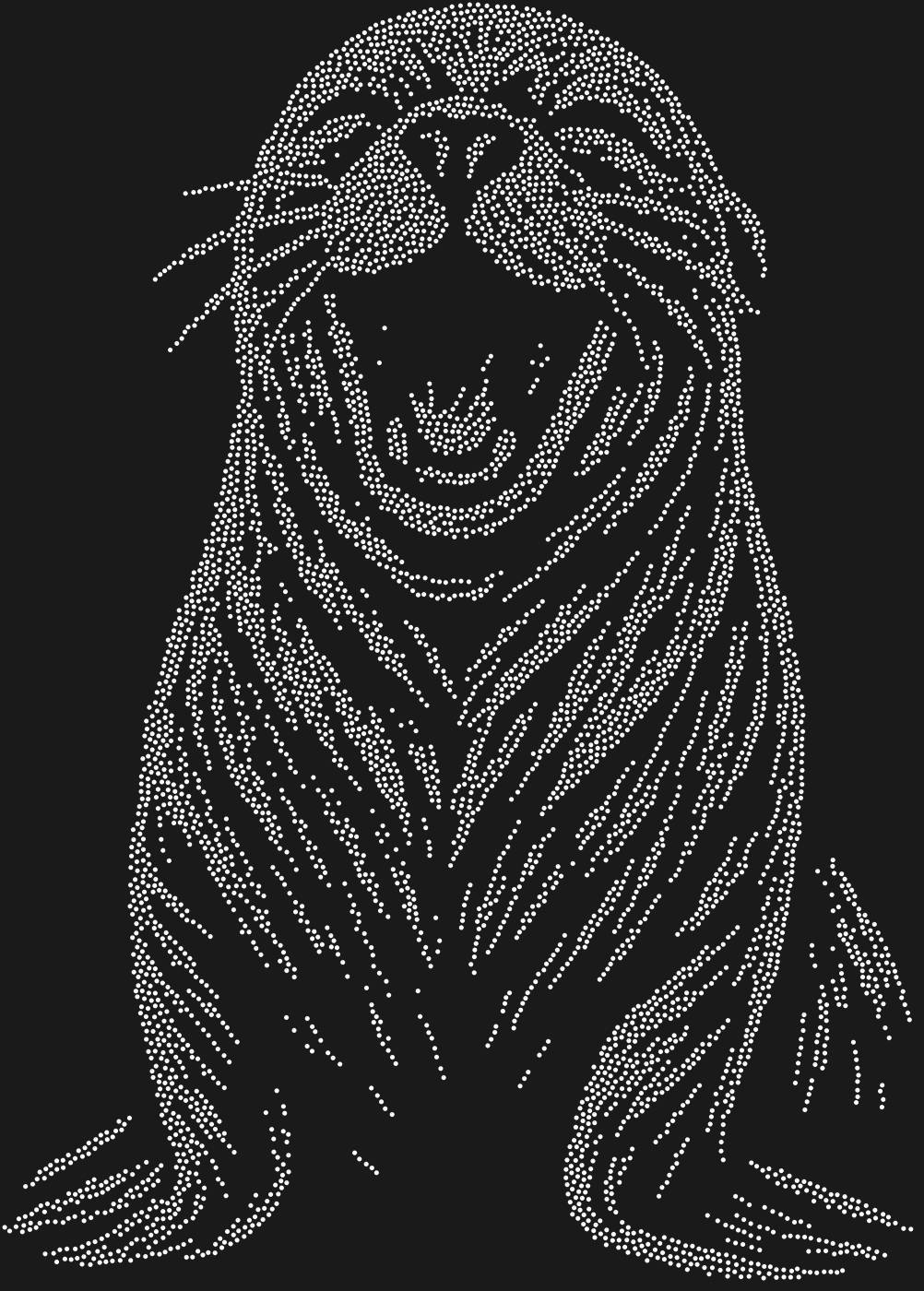 Трафарет Морской котик — SEALJOY1