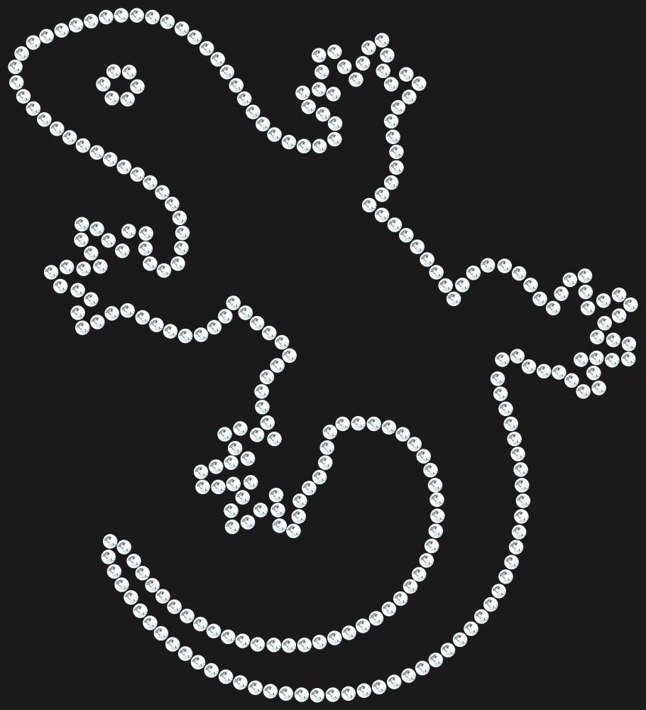 Трафарет Lizard — RHT_LIZARD1_SS6_CRYSTAL_CLEAR