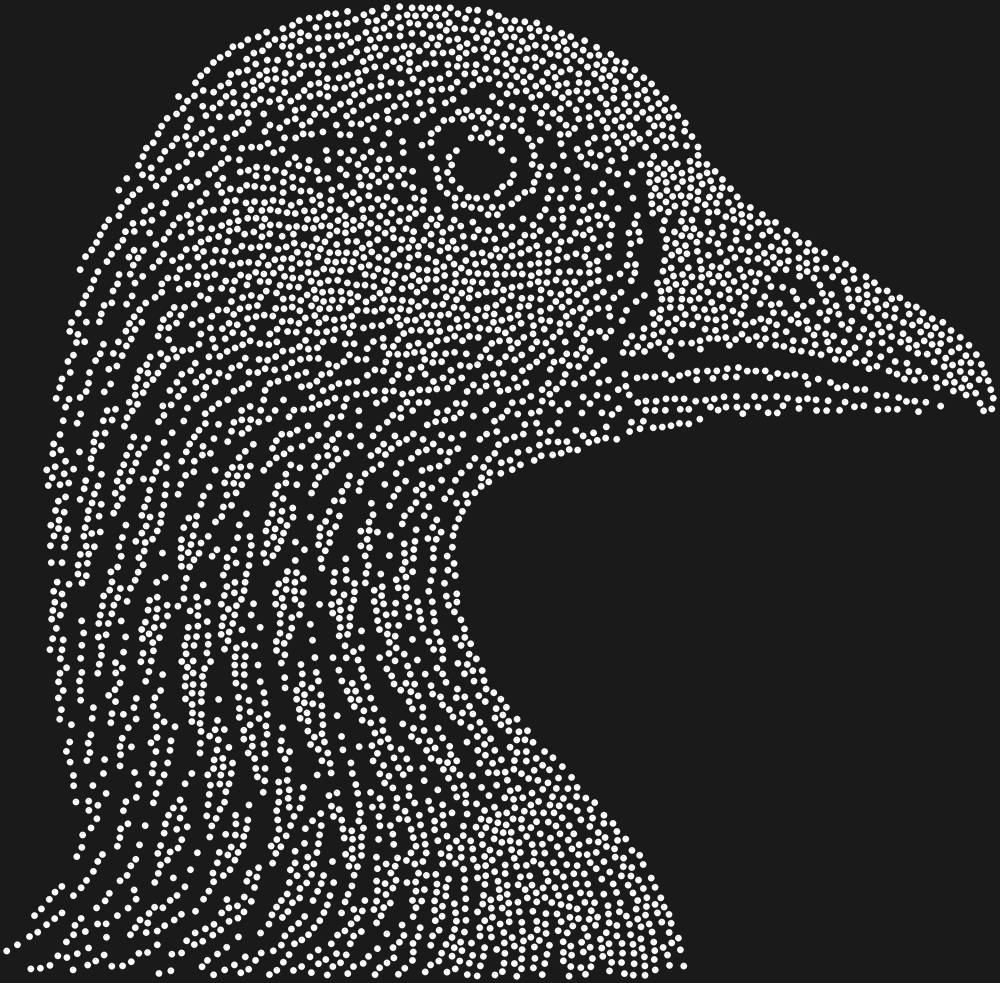 Трафарет Гусь — RHT_GOOSE1_SS12_CRYSTAL_CLEAR
