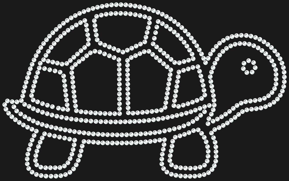 Трафарет Turtle — RHT_TURTTLE1_SS20_CRYSTAL_CLEAR