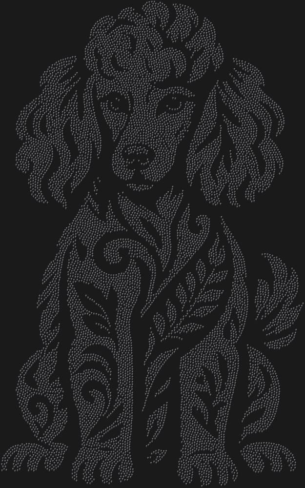 Трафарет Poodle — RHT_POODLE1_SS12_JET_BLACK