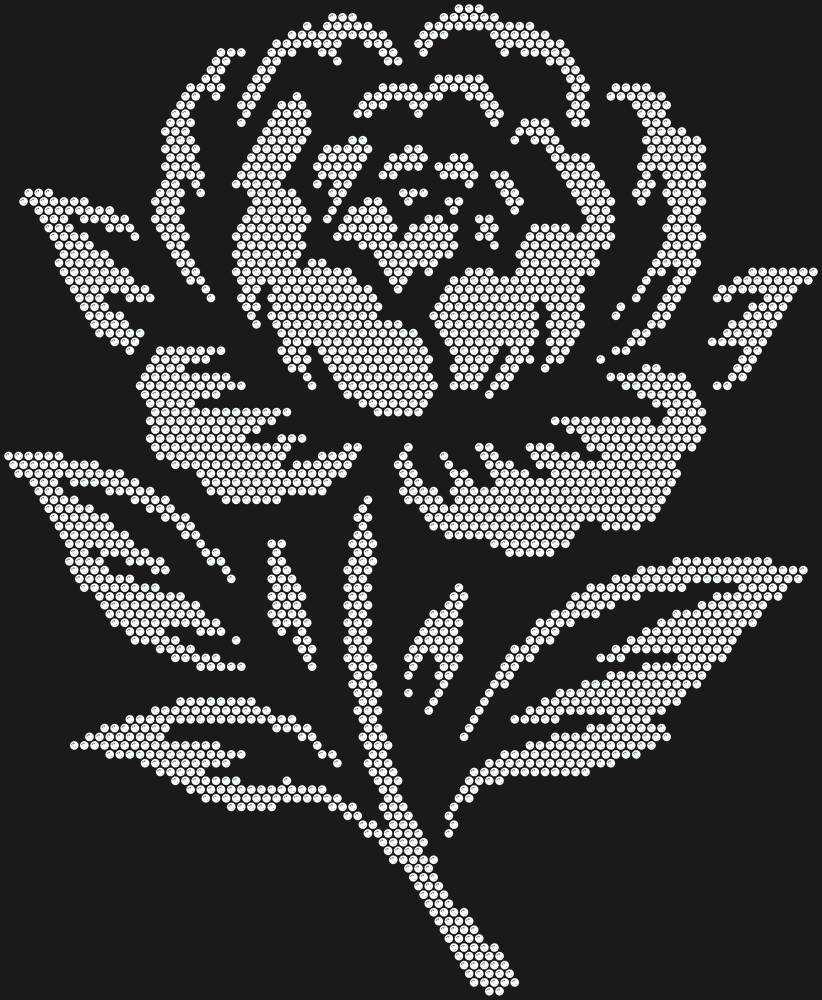 Трафарет Peony — RHT_PEONY1_SS12_CRYSTAL_CLEAR