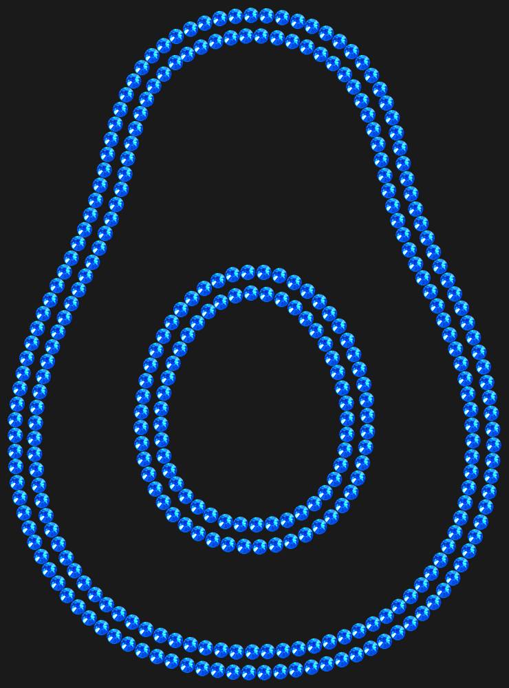 Трафарет Avocado — RHT_AVOCADO1_SS10_SAPPHIRE
