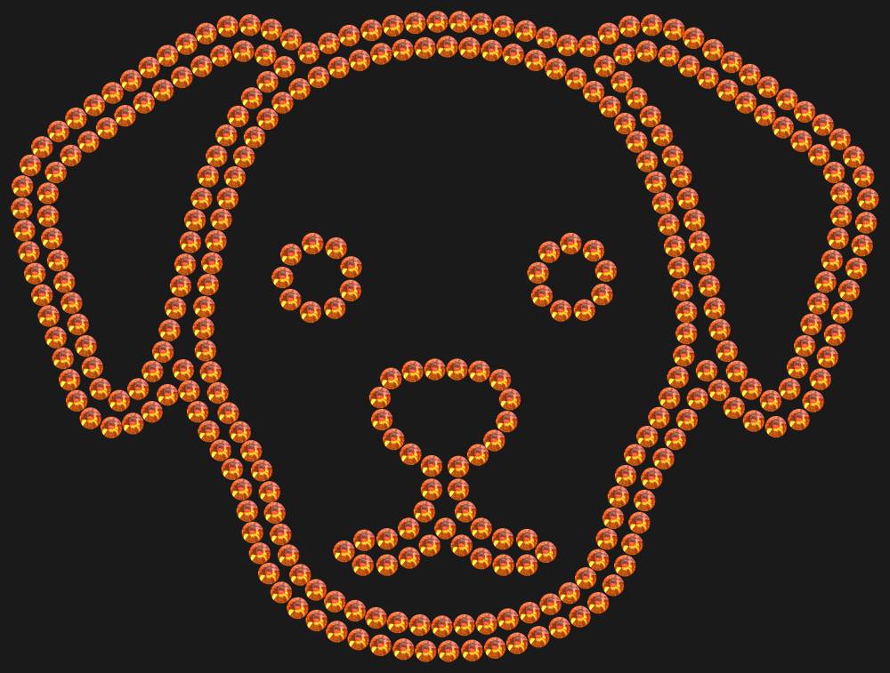 Трафарет Dog — RHT_DOG4_SS10_RED_VOLCANO