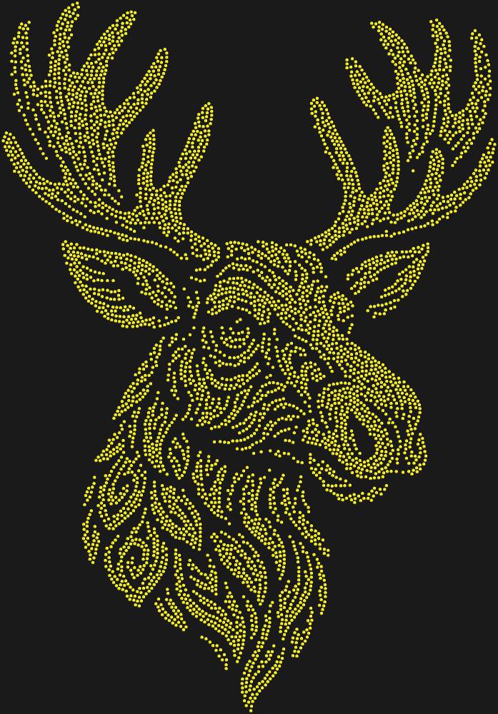 Трафарет Лось — RHT_ELK1_SS10_OLIVE