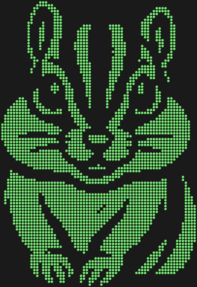 Трафарет Chipmunk — RHT_CHIPMUNK1_SS10_LT_PERIDOT