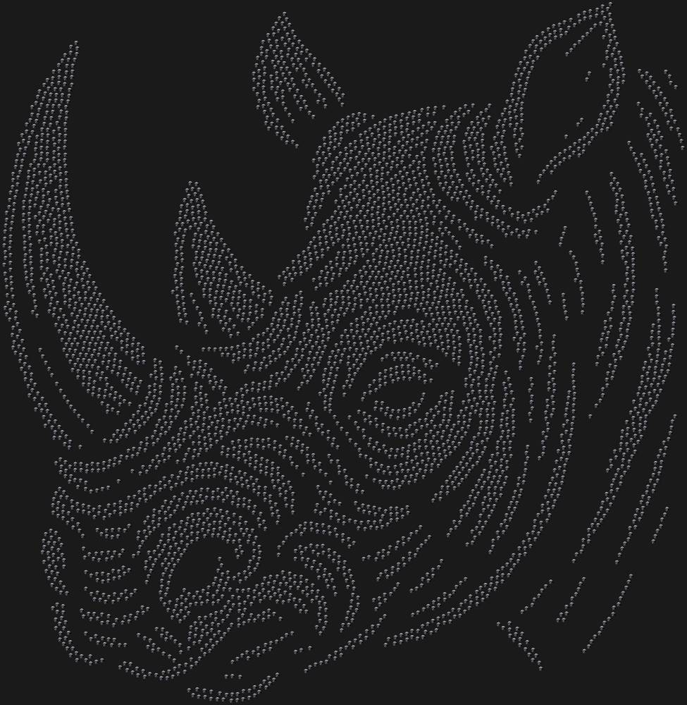 Трафарет Носорог — RHT_RHINO1_SS10_JET_BLACK