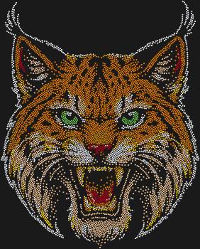 Рысь, запечатленная в 6731 сверкающем стразе, оживает на холсте, чтобы подарить вашей душе дикую красоту и грацию вольного зверя.