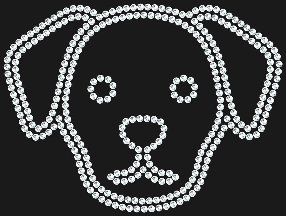 Трафарет Dog — RHT_DOG4_SS20_CRYSTAL_CLEAR