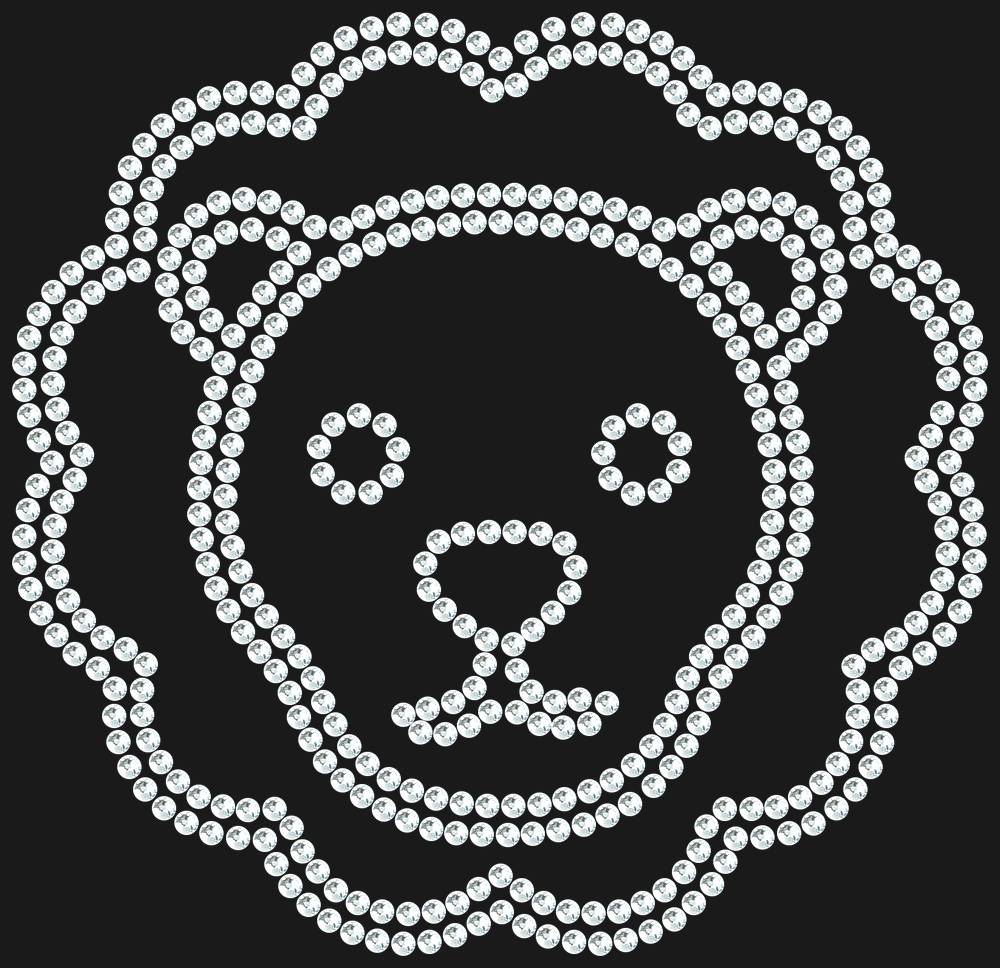 Трафарет Leo — RHT_LION2_SS12_CRYSTAL_CLEAR