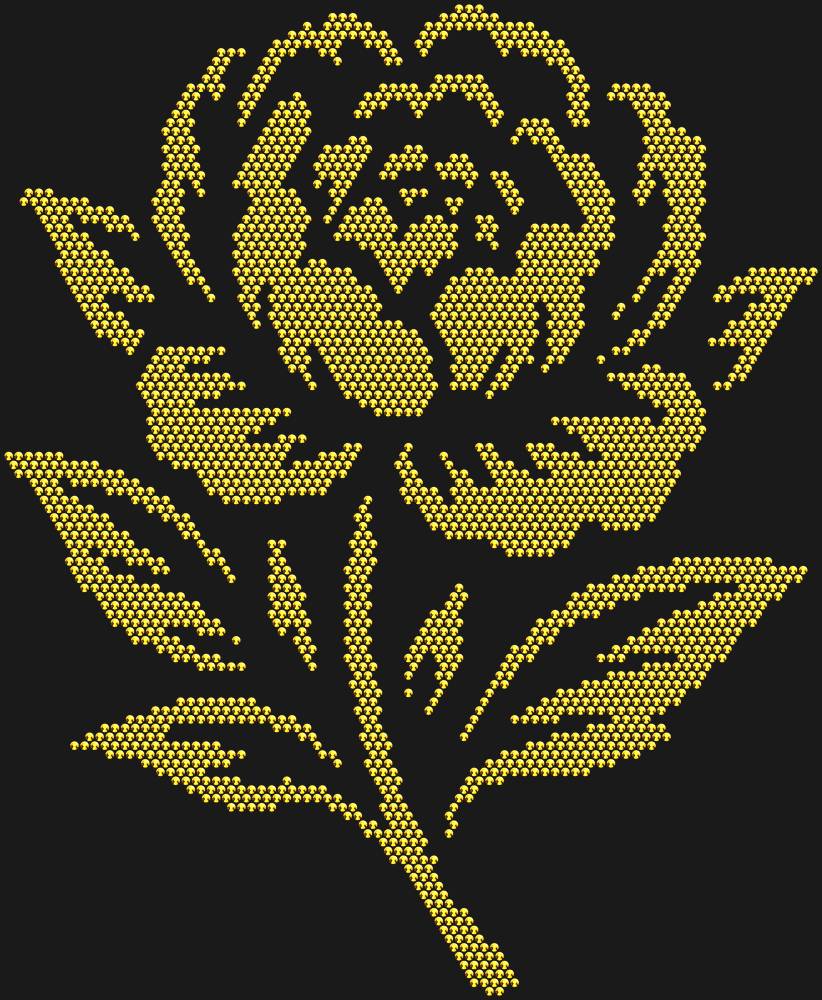 Трафарет Peony — RHT_PEONY1_SS10_GOLD