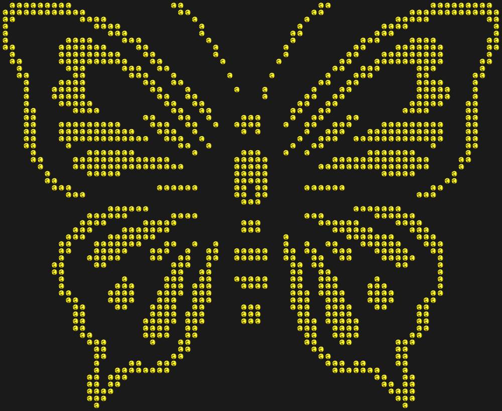 Трафарет Butterfly — RHT_BUTTERFLY2_SS16_OLIVE