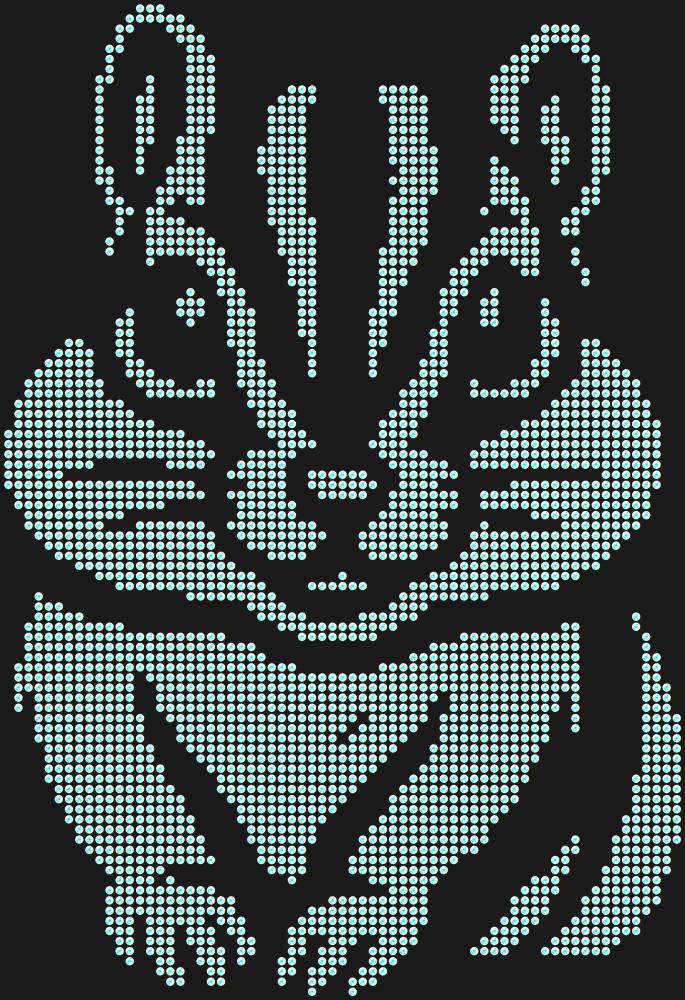 Трафарет Chipmunk — RHT_CHIPMUNK1_SS10_CRYSTAL_AB_DMC
