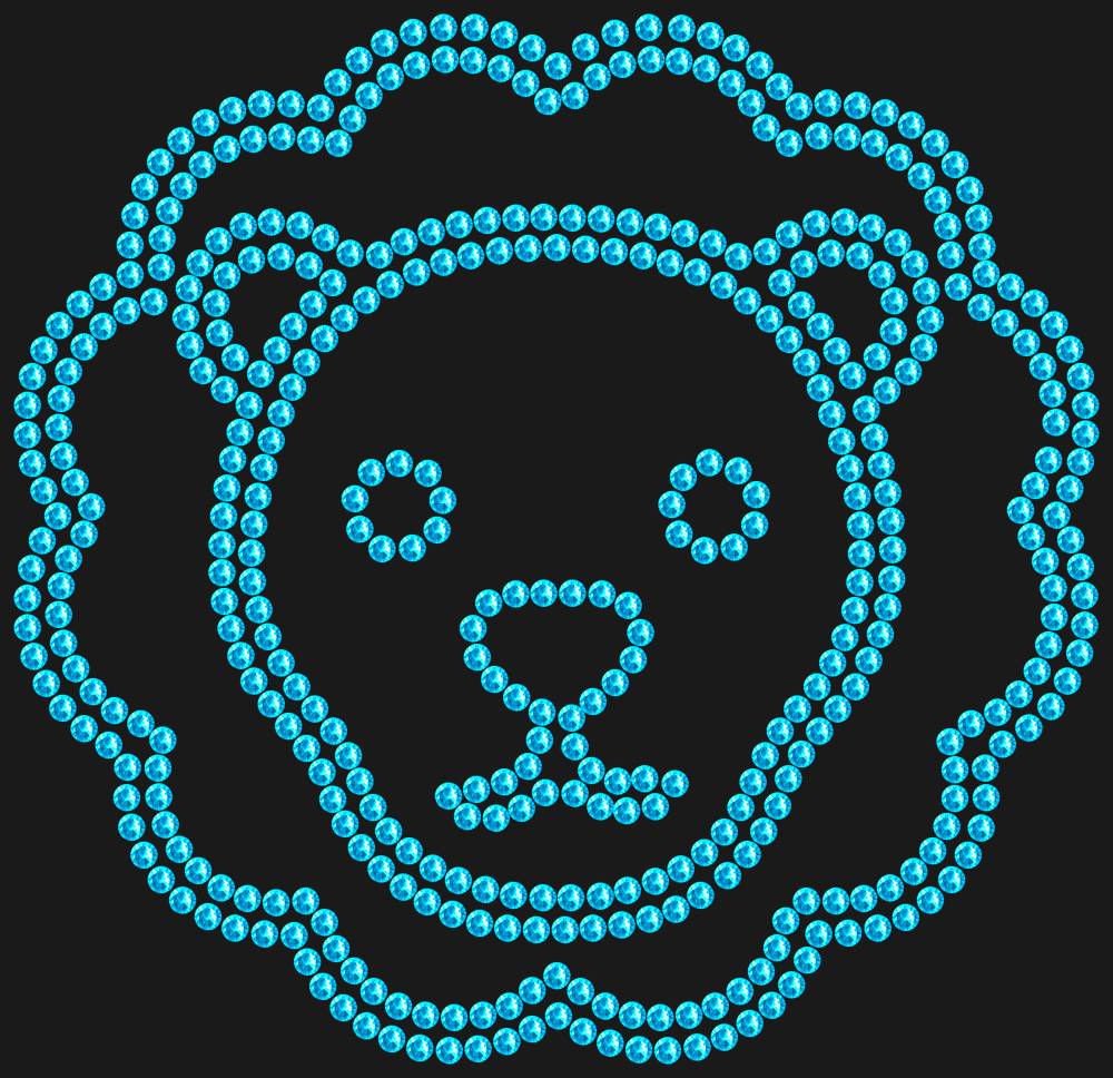 Трафарет Leo — RHT_LION2_SS10_AQUAMARINE