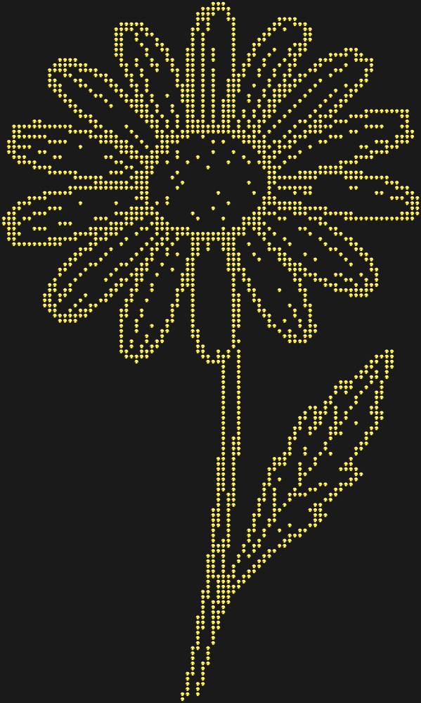 Трафарет Chamomile — RHT_CHAMOMILE1_SS10_GOLD