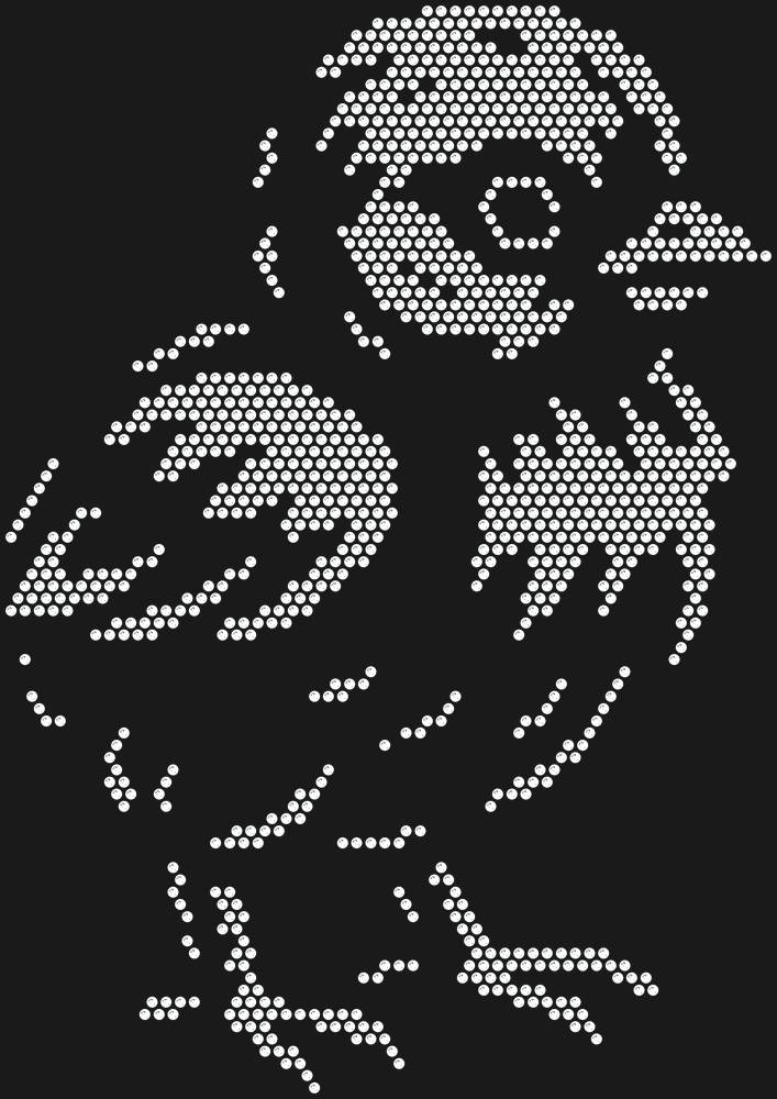 Трафарет Chick — RHT_CHICK1_SS10_CRYSTAL_CLEAR