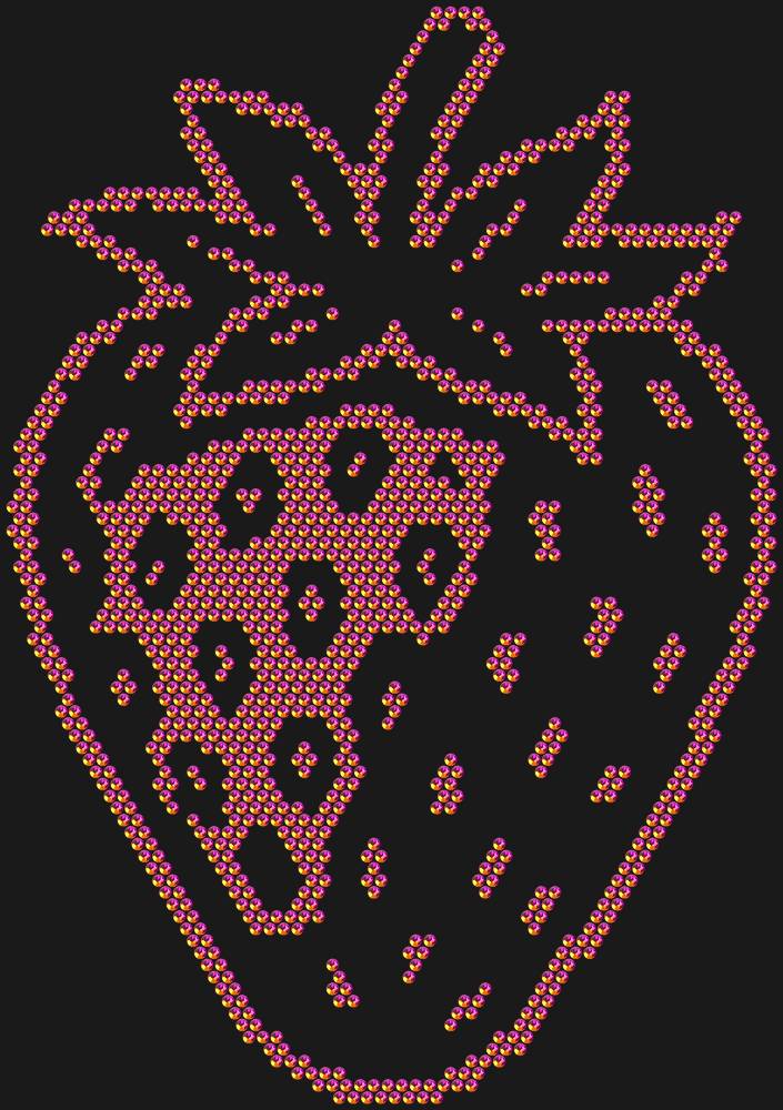 Трафарет Strawberry — RHT_STRAWBERRY1_SS10_RAINBOW