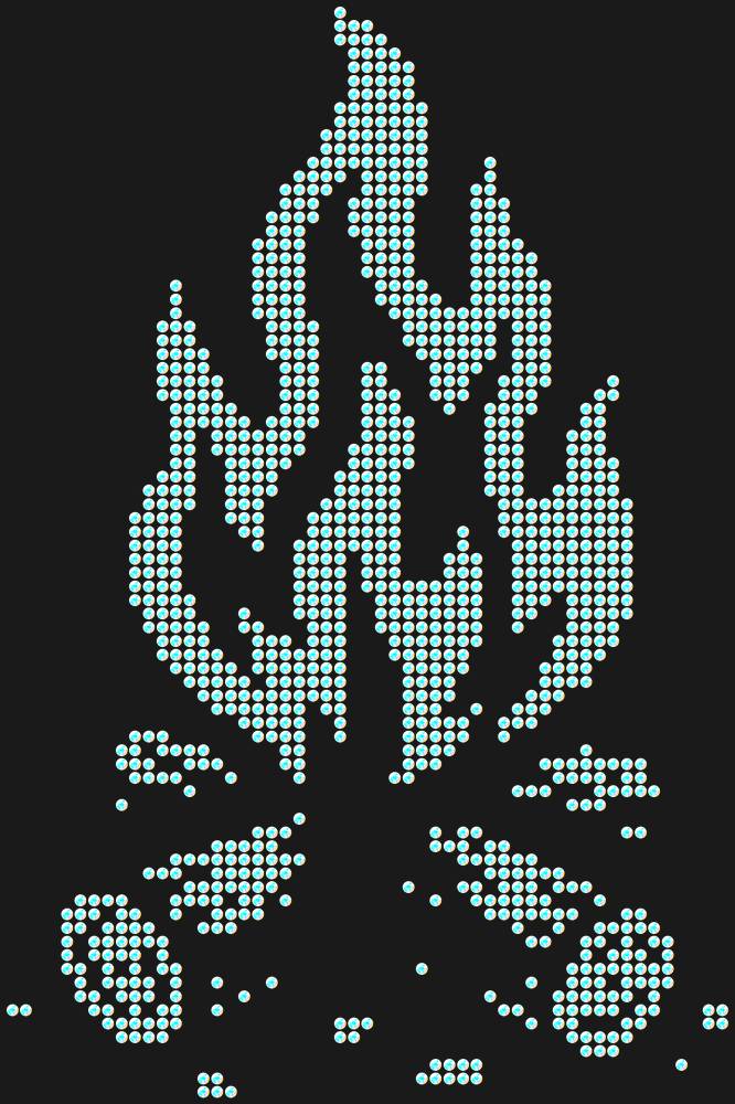 Трафарет Bonfire — RHT_BONFIRE1_SS6_CRYSTAL_AB_DMC