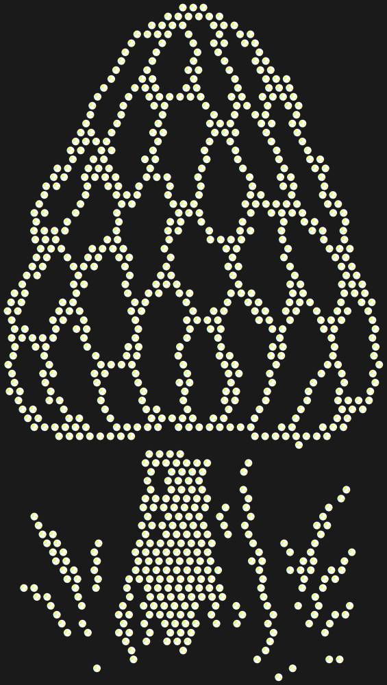 Трафарет Morel — RHT_MOREL1_SS16_CRYSTAL_AB
