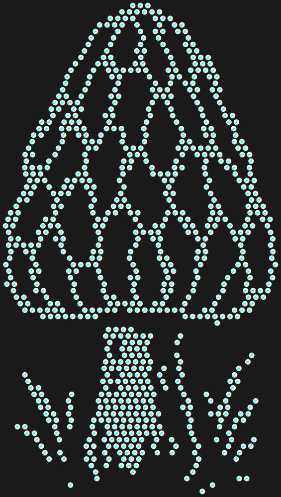 Трафарет Morel — RHT_MOREL1_SS10_CRYSTAL_AB_DMC