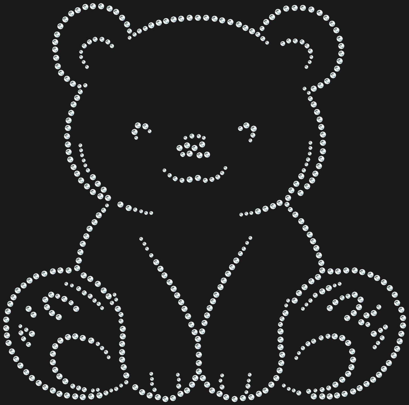 Трафарет Мишка — BEAR6