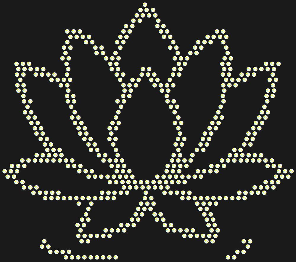 Трафарет Lotus — RHT_LOTUS1_SS6_CRYSTAL_AB