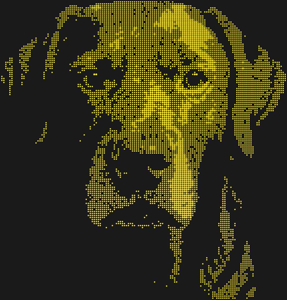 Трафарет Labrador — RHT_DOG3_MULTY_TOPAZ