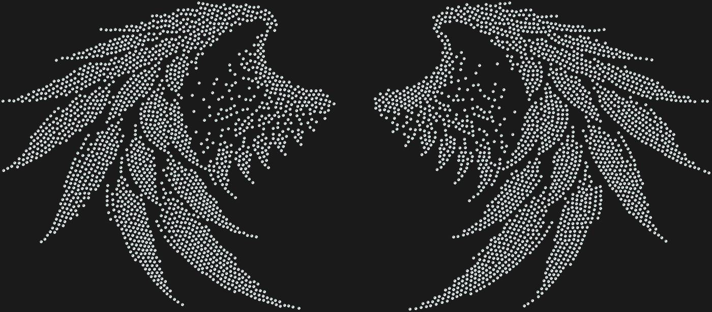 Трафарет Крылья ангела — ANGELWINGS3