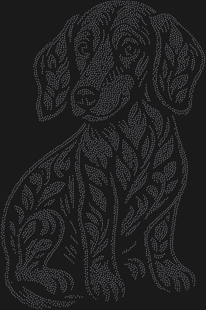 Трафарет Dachshund puppy — RHT_DACHSHUNDPUPPY1_SS3_JET_BLACK