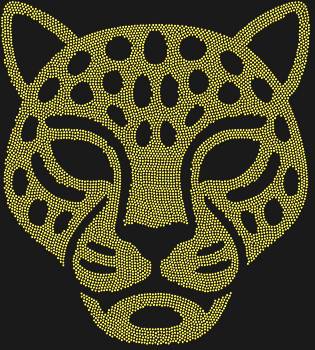 Трафарет из страз «Маска Ягуар родом из Амазонии», сияющий 6823 огнями, позовёт вас в таинственные джунгли, где каждая искра — это чешуйка души древнего хищника, готовая пробудить вашу дикую красоту.