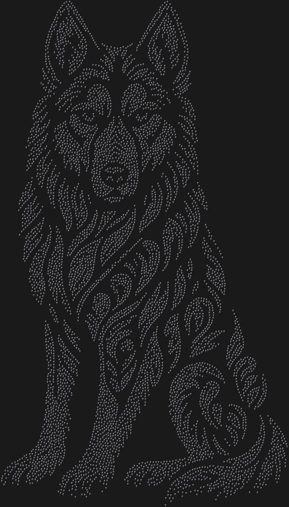 Трафарет Хаски — RHT_HUSKY1_SS5_JET_BLACK