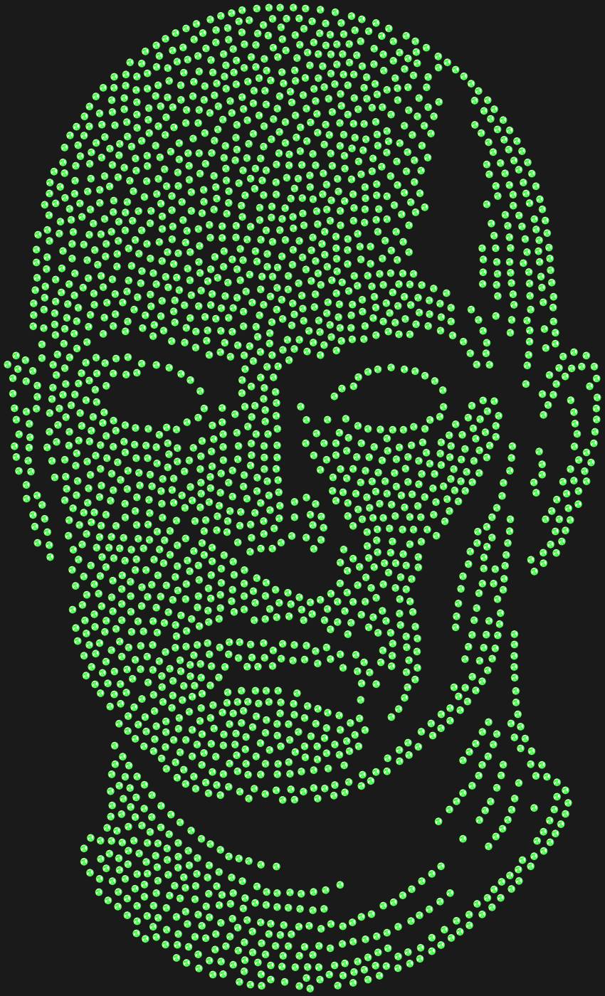 Трафарет Маска Фантомаса — FANTOMAS1