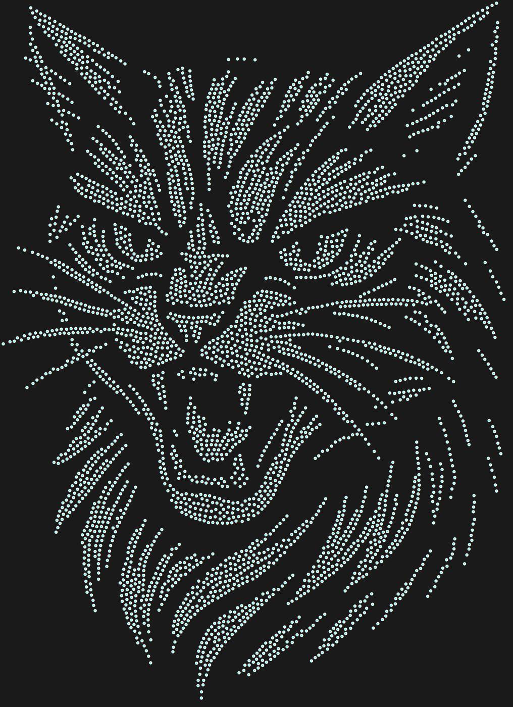 Трафарет Злой кот — ANGRYCAT1