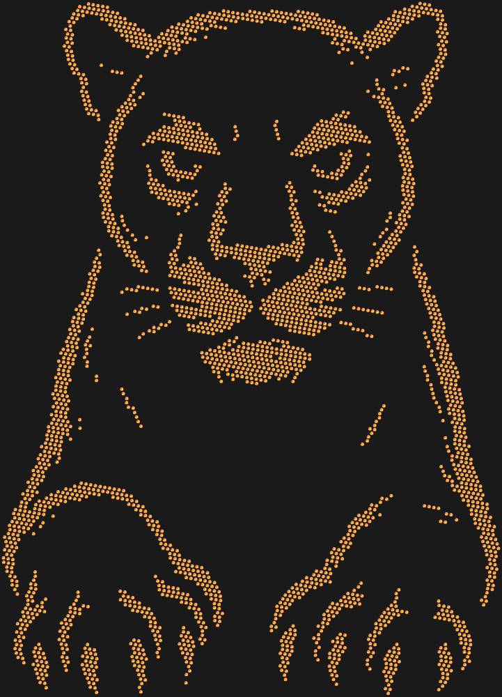 Трафарет Panther — RHT_PANTHER1_SS16_RED_VOLCANO