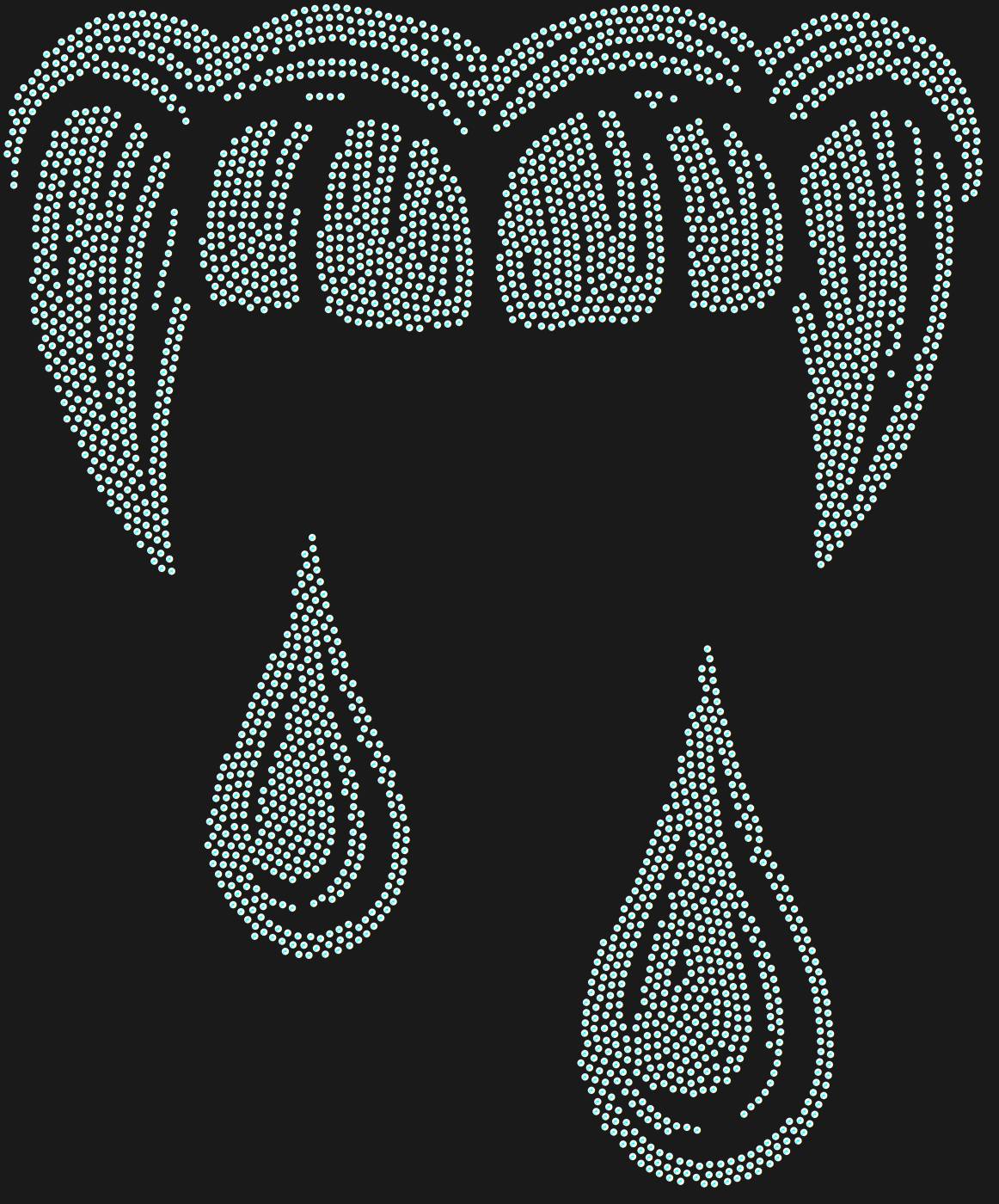 Трафарет Клыки — VAMPIREFANGS1