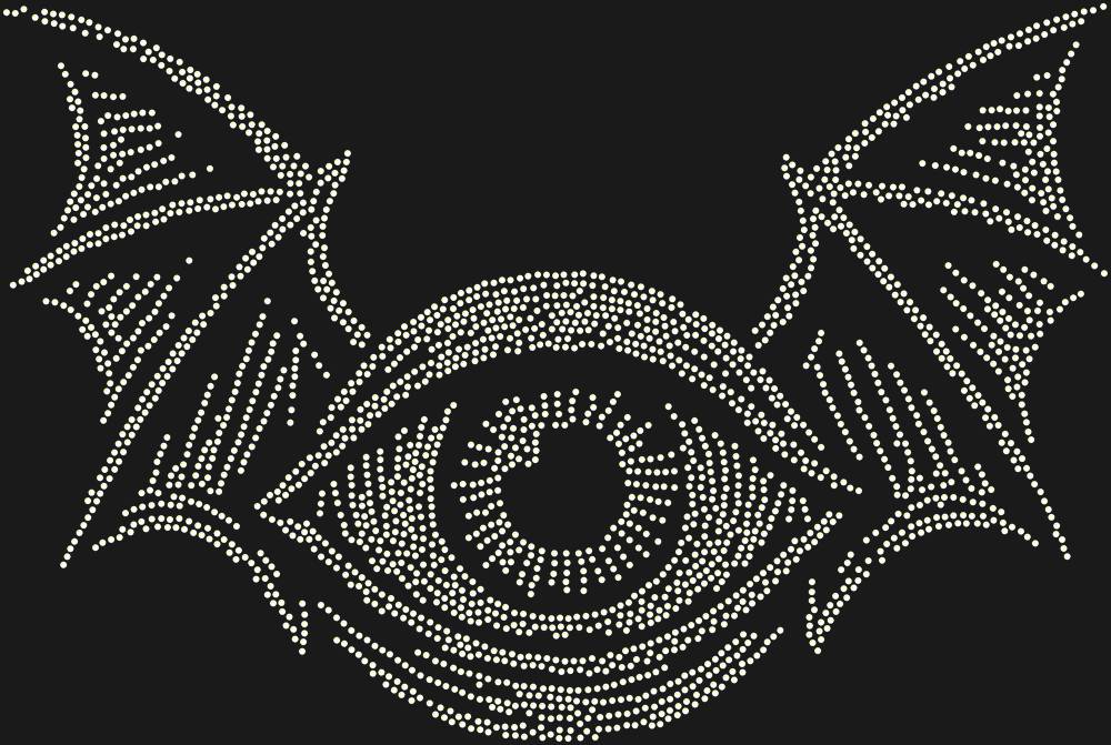 Трафарет Летучий глаз — RHT_FLIGHTEYE1_SS12_CRYSTAL_AB