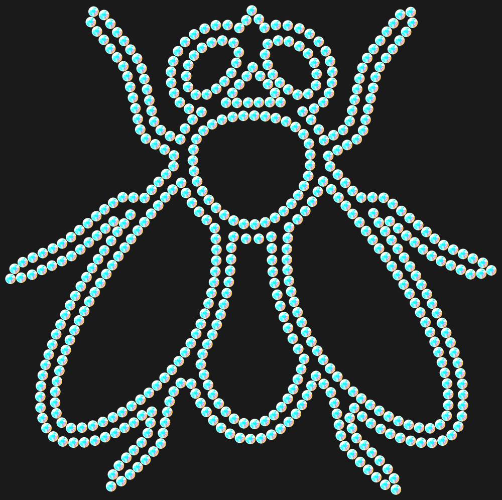 Трафарет Fly — RHT_FLY1_SS16_CRYSTAL_AB_DMC