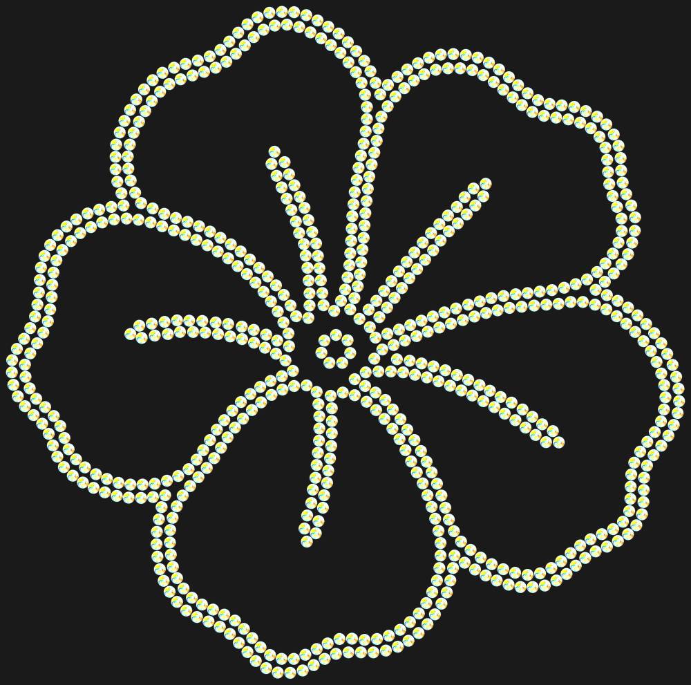 Трафарет Petunia — RHT_PETUNIA1_SS12_CRYSTAL_AB
