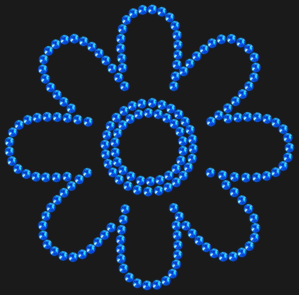 Трафарет Chamomile — RHT_FLOWER2_SS16_SAPPHIRE