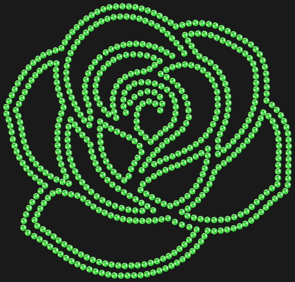 Трафарет Rose — RHT_ROSE1_SS10_LT_PERIDOT