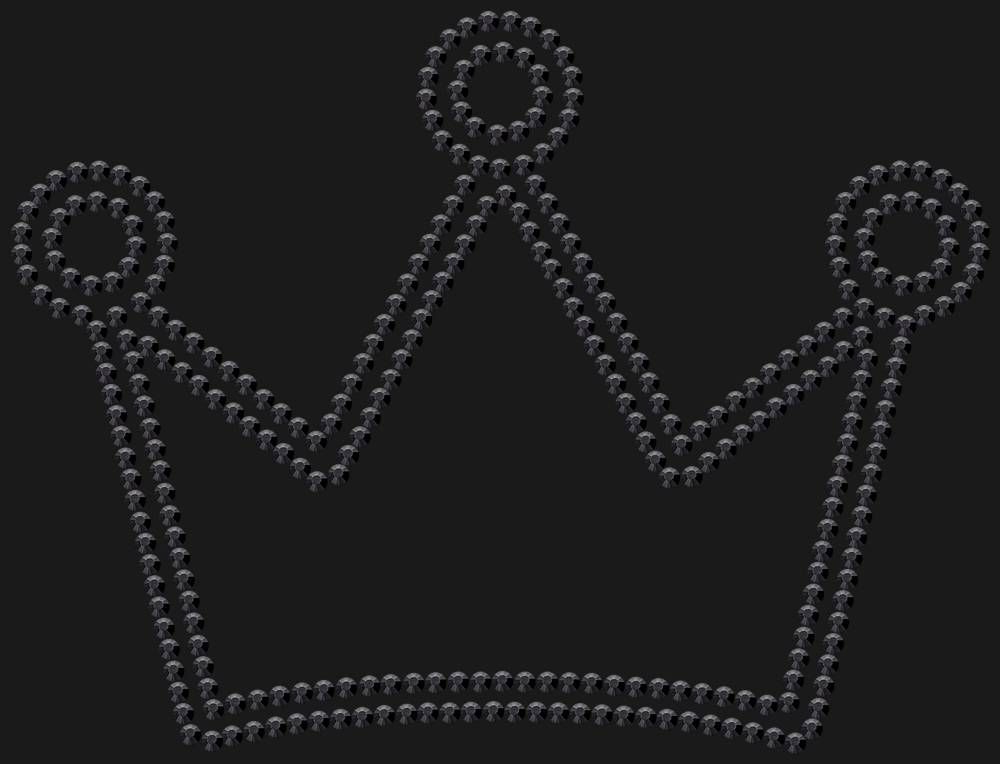 Трафарет Crown — RHT_CROWN1_SS10_JET_BLACK