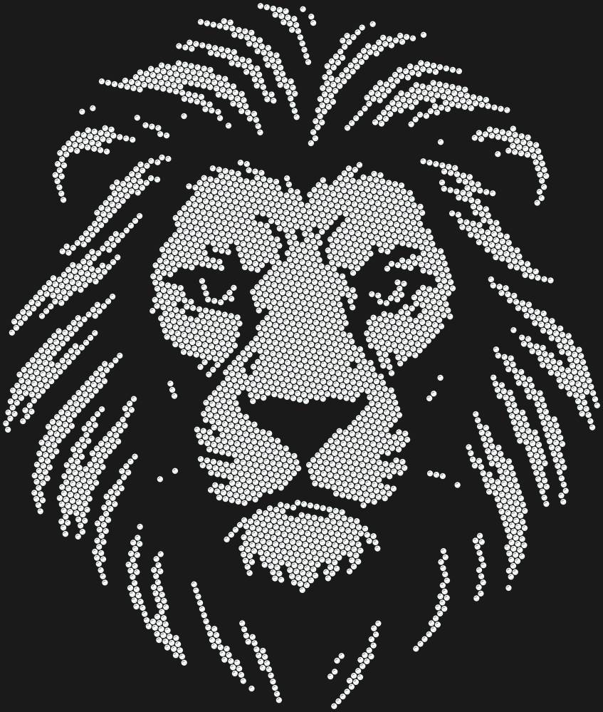 Трафарет Leo — RHT_LION1_SS20_CRYSTAL_CLEAR