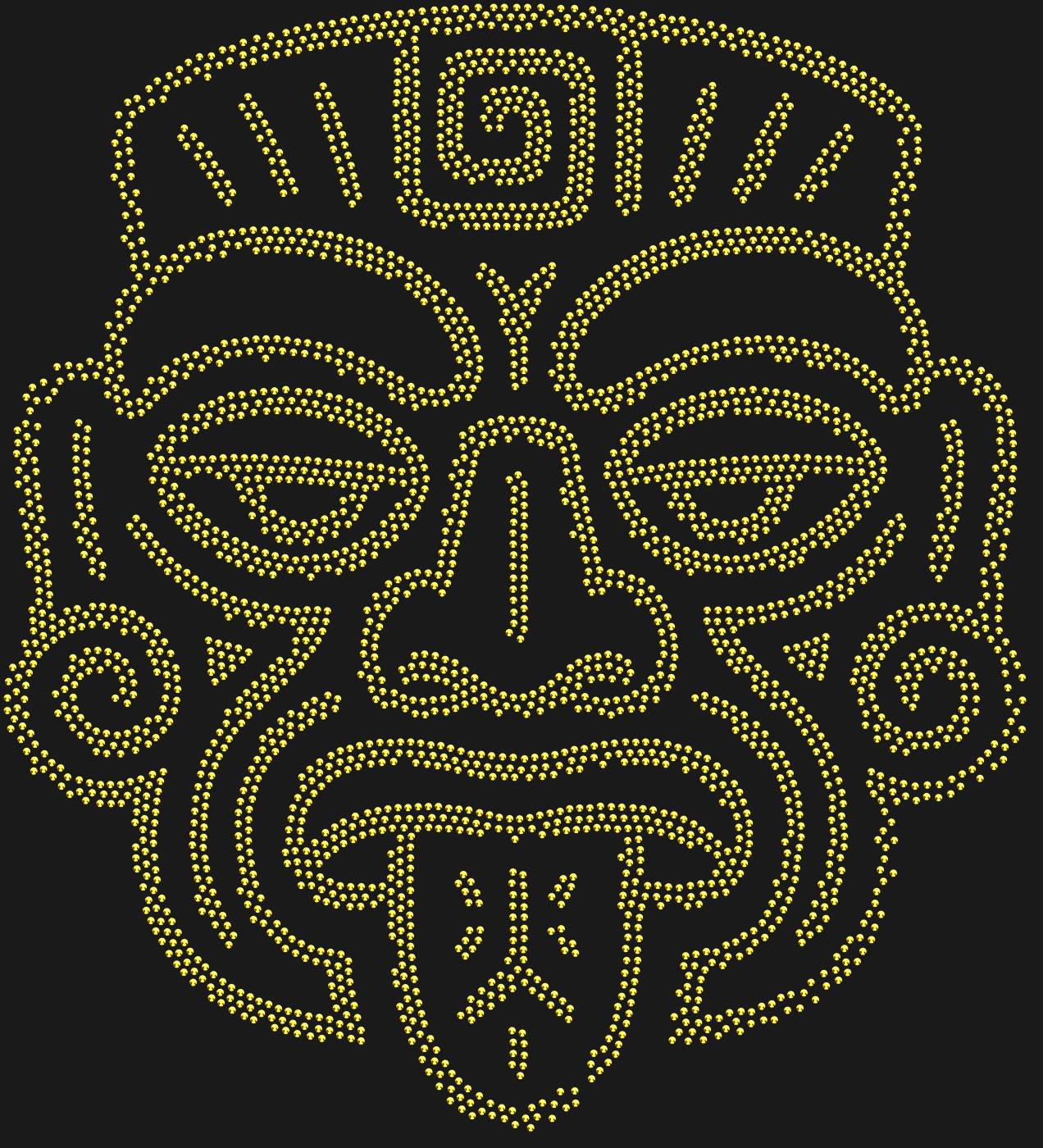 Трафарет Маска Бог Плодородия — MAYAMASK1