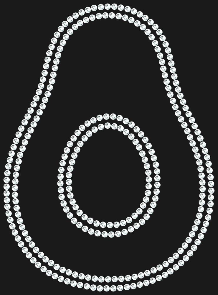 Трафарет Avocado — RHT_AVOCADO1_SS6_CRYSTAL_CLEAR
