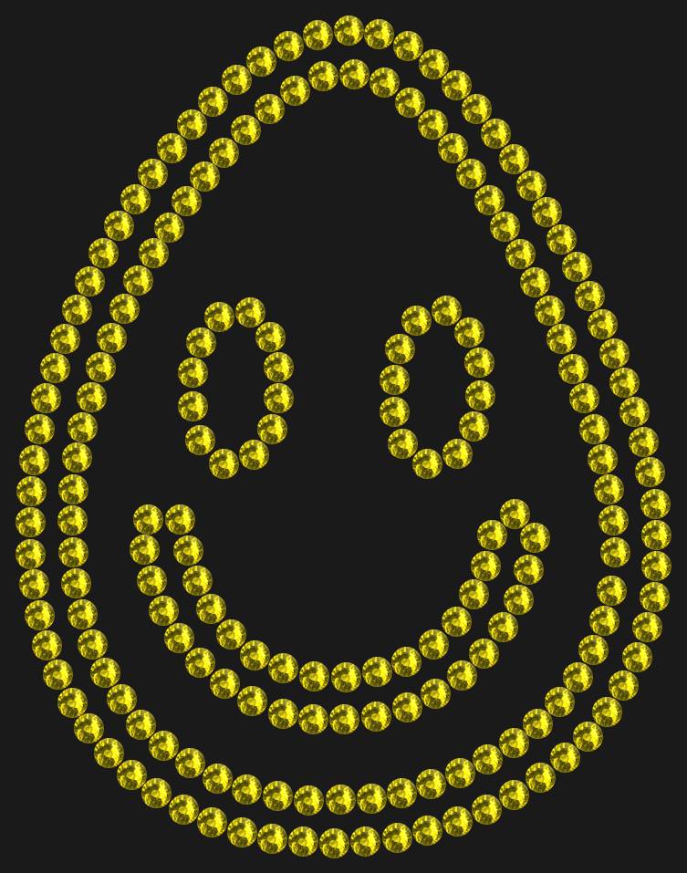 Трафарет A smile in a drop — RHT_SMILE4_SS10_OLIVE