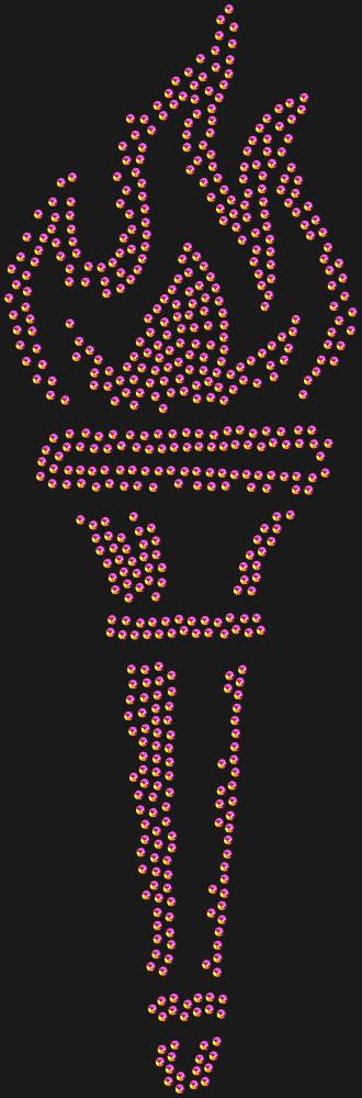 Трафарет Torch — RHT_TORCH1_SS16_RAINBOW